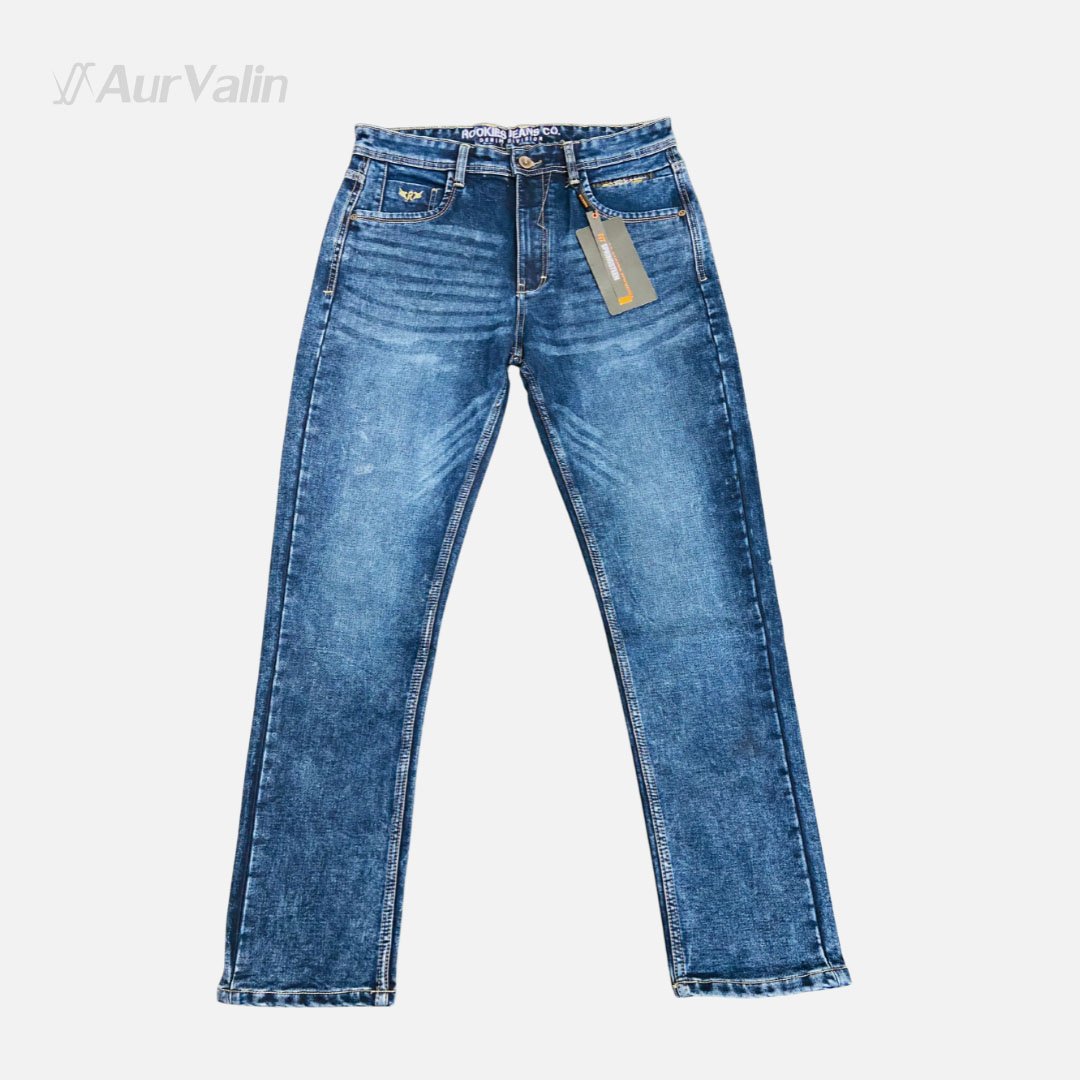 Rookies Men’s Premium Imported Jeans Pant – AurValin