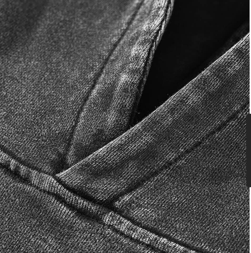 Premium Acid Wash Hoodie for Men – Heavy GSM Streetwear
