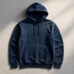 Men’s Solid Color Cotton Hoodie – Mid-Premium Quality | Black, Blue & White