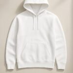 Men’s Solid Color Cotton Hoodie – Mid-Premium Quality | Black, Blue & White