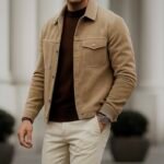 Men’s Winter Rib Knit Shirt – Premium Soft & Comfortable Fabric